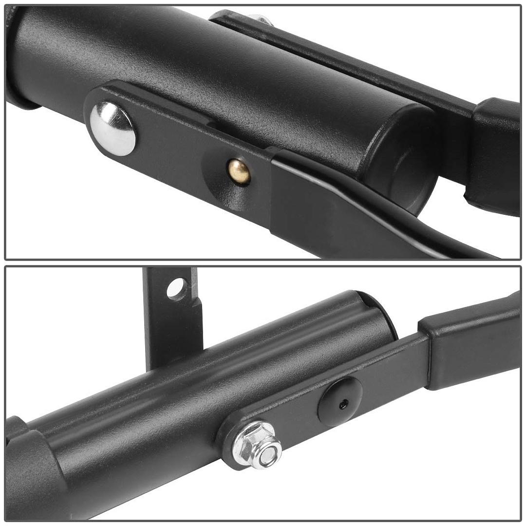 UNIVERSAL BICYCLE TUBE TOP ADAPTOR BIKE RACK CARRIER EXTENSION BAR, BLACK