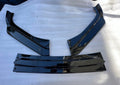 17-18 HYUNDAI ELENTRA 3PC WITH VERTICAL STABLIZERS GLOSSY FRONT BUMPER LIP