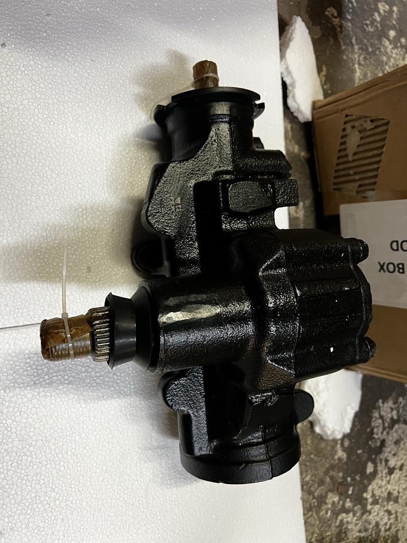 99 DODGE DAKOTA 98-99 DURANGO 4WD MODELS PAINTED BLACK STEEL POWER STEERING GEARBOX REPLACEMENT