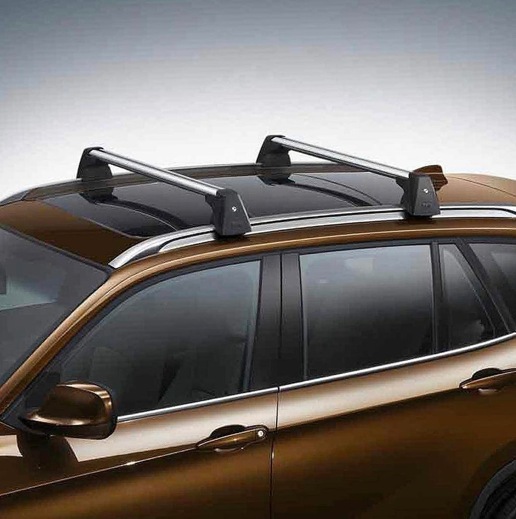 2009-2015 BMW X1. BOLTS ONTO OEM ROOF RAILS ONLY.