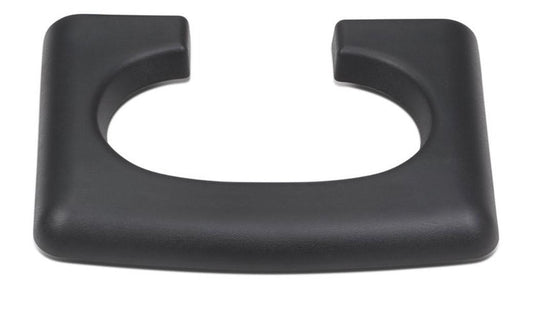 04-14 FORD F-150 40/20/40 BENCH SEATS VINYL DARK GREY CENTER CONSOLE CUP HOLDER TRIM PAD