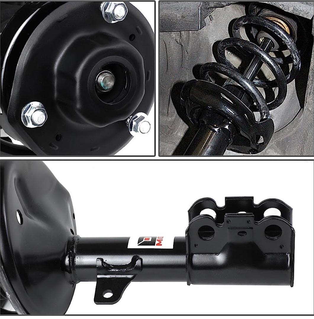 SINGLE FRONT ASSEMBLED SHOCK+SPRING [FOR 97-01 CAMRY V6]