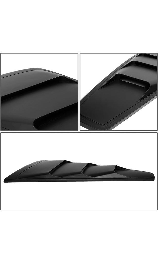 05-14 FORD MUSTANG COUPE) QUARTER SIDE WINDOW LOUVERBLACK