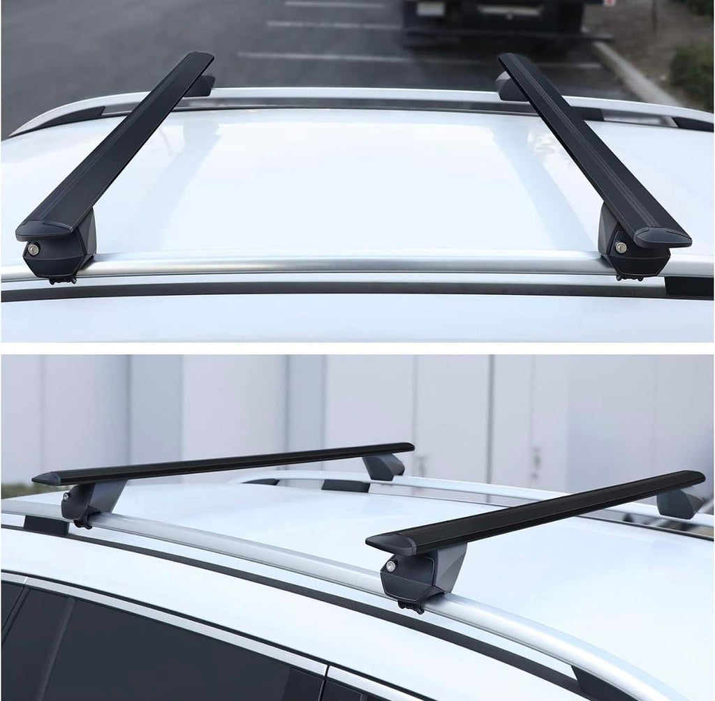 UNIVERSAL 49" ADJUSTABLE ROOF RACK CARGO CARRIER ALUMINUM CROSS BAR
