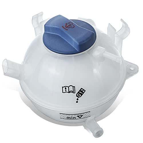 WW#68 OEM-RT-VW3014104 COOLANT OVERFLOW RESERVOIR W/CAP COMPATIBLE WITH 06-13 A3 / 08-14 TT / 13-16 BEETLE / 10-14 GOLF / 05-16 JETTA / 06-09 RABBIT 1.4L, 1.8L, 2.0L TURBO, 2.5L, 3.2L
