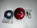 J2 ALUMINUM RED GEAR STYLE 6-BOLT WHEEL HUB ADAPTER FOR 10-17 KIA FORTE KOUP RX7 RX8 MIATA