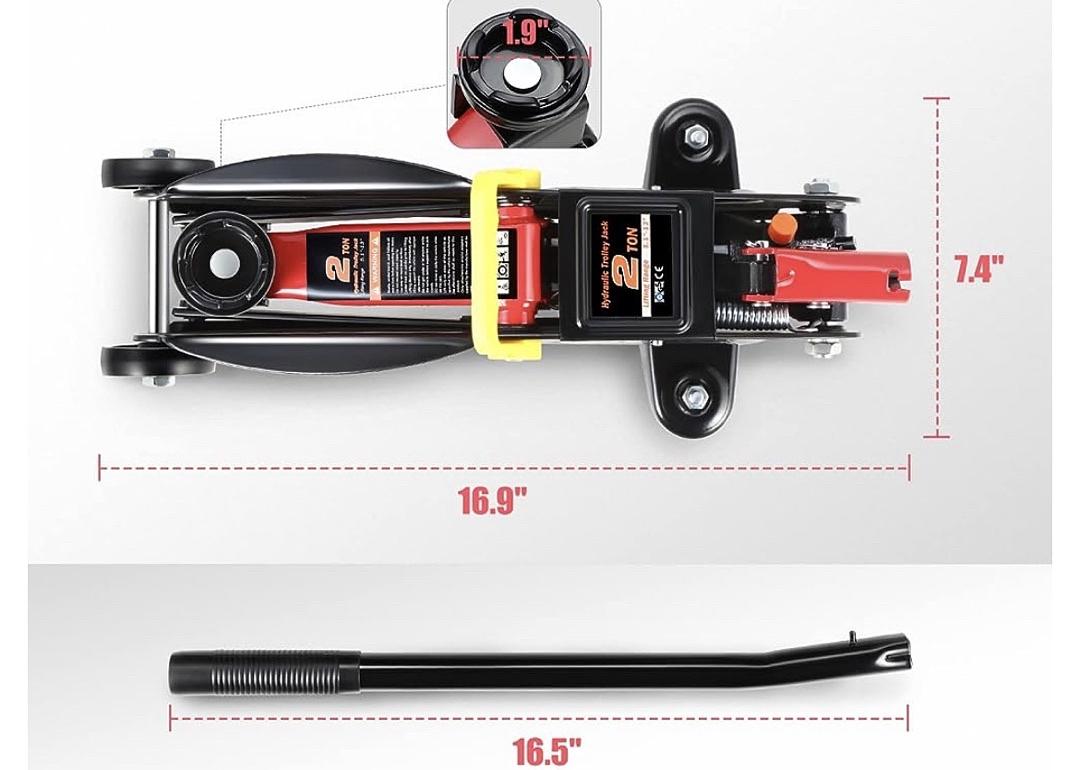 LOW PROFILE HYDRAULIC TROLLEY SERVICE/FLO... FMBI SALES JACK