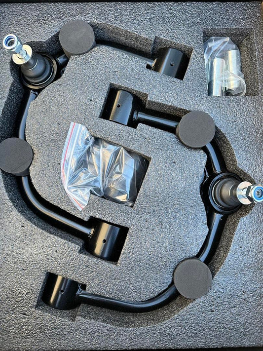 04-20 F150 / 06-22 Expedition, Black Front Upper Control Arms with Bushings