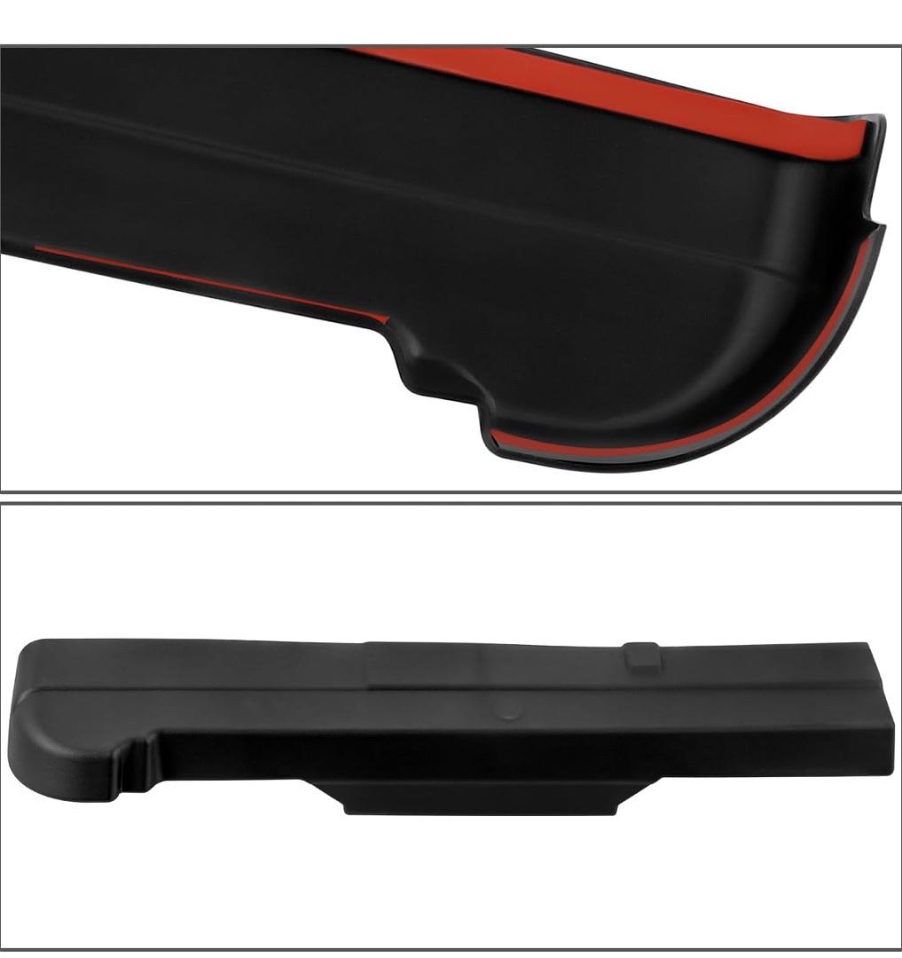 COMPATIBLE WITH 07-13 SILVERADO SIERRA 1500/2500/2500HD/3500HD 6'6" FLEETSIDE BEDS, BLACK, ROCKER PANEL/DOOR SILL COVERS