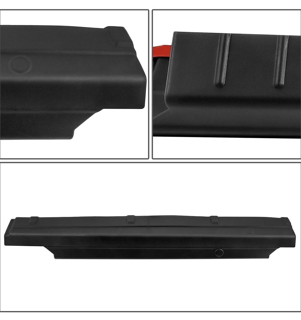COMPATIBLE WITH 07-13 SILVERADO SIERRA 1500/2500/2500HD/3500HD 6'6" FLEETSIDE BEDS, BLACK, ROCKER PANEL/DOOR SILL COVERS