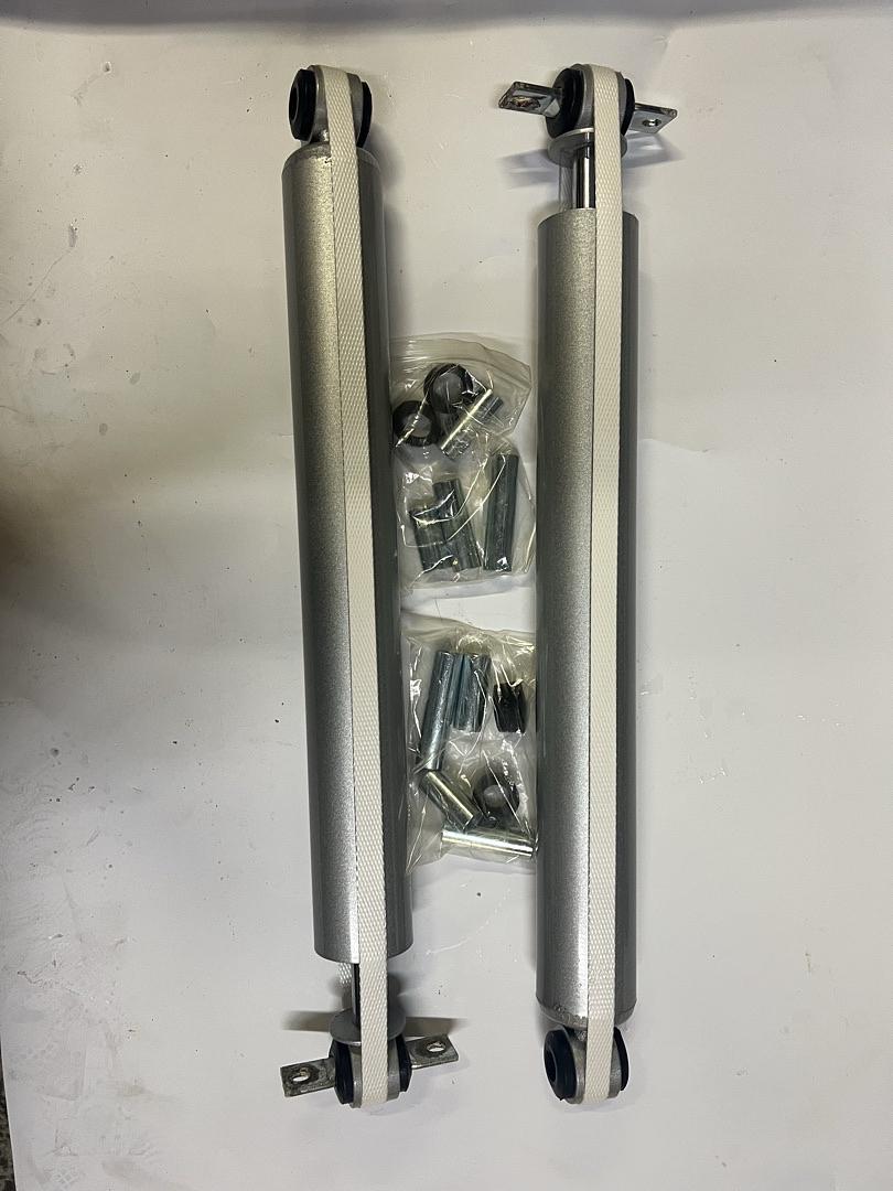 88-00 CHEVY GMC K1500 K2500 K3500 92-99 YUKON 4WD FRONT+REAR GAS SHOCK/STRUT - SILVER