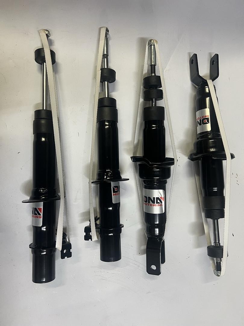 96-00 HONDA CIVIC COMPATIBLE WITH HONDA CIVIC DNA MOTORING SHOCK ABSORBER KIT SET (BLACK) - EJ EM EK