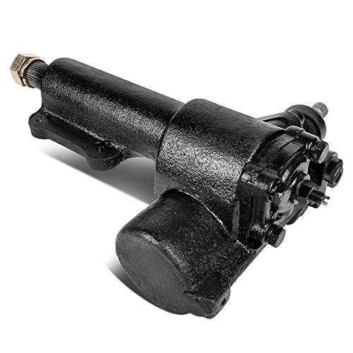 PAINTED BLACK STEEL POWER STEERING GEARBOX REPLACEMENT FOR 55-57 BEL AIR NOMAD TWO-TEN SERIES