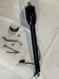 28 Inches Hot Rod Tilt Auto Automatic Style Steering Column Shifter Compatible with Chevy GM 55-59, Powdercoated Black