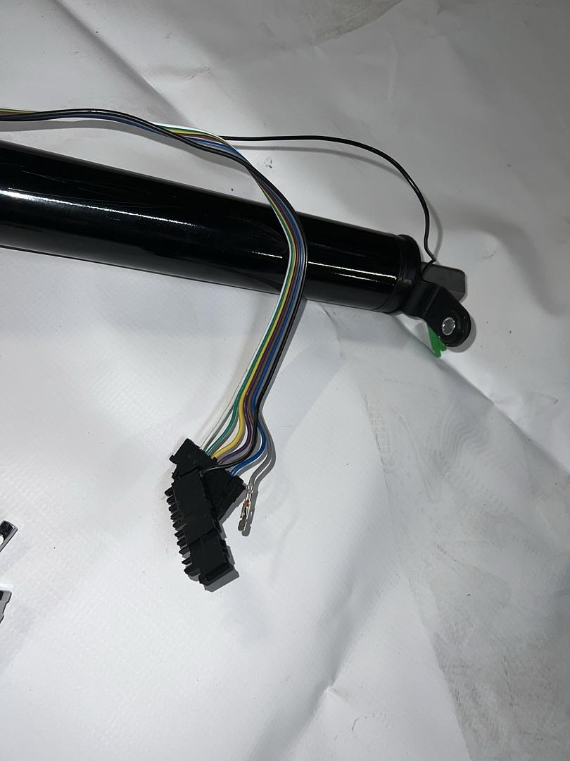 28 Inches Hot Rod Tilt Auto Automatic Style Steering Column Shifter Compatible with Chevy GM 55-59, Powdercoated Black