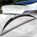 20-23 TESLA MODEL Y REAL CARBON FIBER V-STYLE TRUNK LID SPOILER WING
