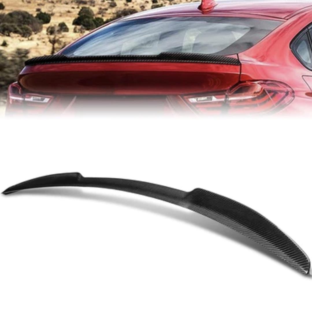 15-17 BMW X4 F26 CARBON FIBER V-STYLE REAR TRUNK LID SPOILER WING