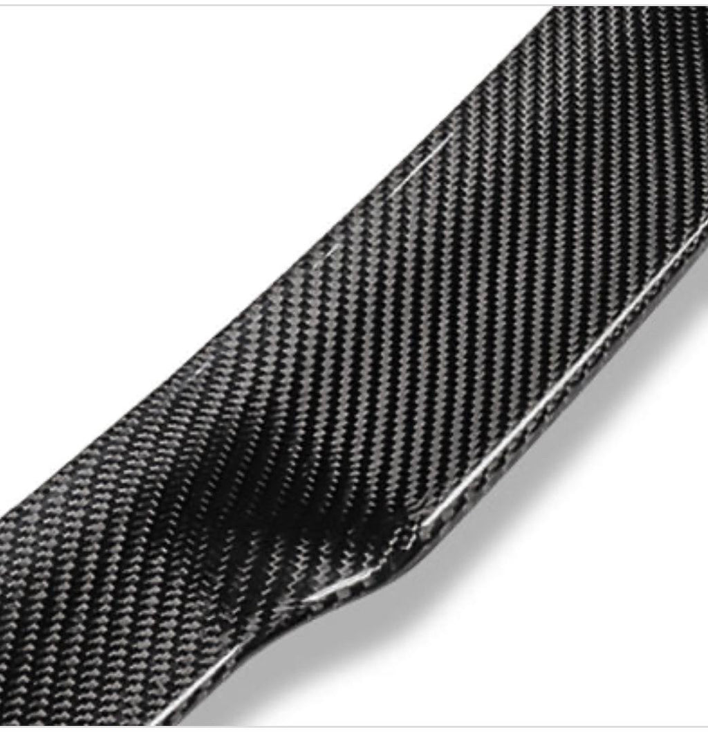 15-17 BMW X4 F26 CARBON FIBER V-STYLE REAR TRUNK LID SPOILER WING