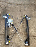 FRONT RIGHT PASSENGER SIDE POWER WINDOW REGULATOR W/O MOTOR ASSEMBLY COMPATIBLE WITH 2003-2007 FOCUS