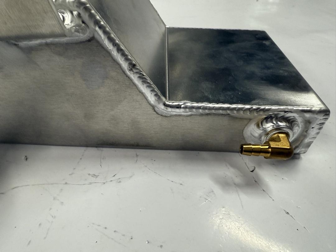 81-95 JEEP WRANGLER CJ5/CJ7 ALUMINUM COOLANT EXPANSION OVERFLOW TANK