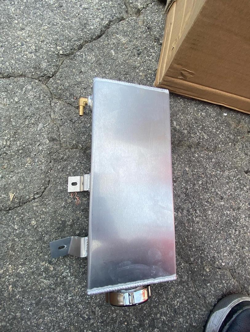 81-95 JEEP WRANGLER CJ5/CJ7 ALUMINUM COOLANT EXPANSION OVERFLOW TANK