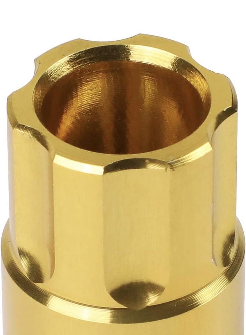 M12X1.5 GOLD LUG NUTS W LOCK