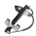 REAR LEFT DRIVER SIDE POWER WINDOW REGULATOR W/O MOTOR ASSEMBLY COMPATIBLE WITH 02-09 TRAILBLAZER/ENVOY, 04-07 RAINIER, 04-08 ASCENDER, 02-04 BRAVADA