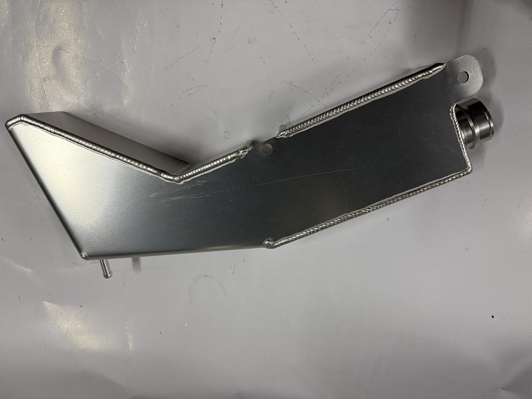 ALUMINUM COOLANT EXPANSION OVERFLOW TANK [COMPATIBLE WITH 86-93 FORD MUSTANG]