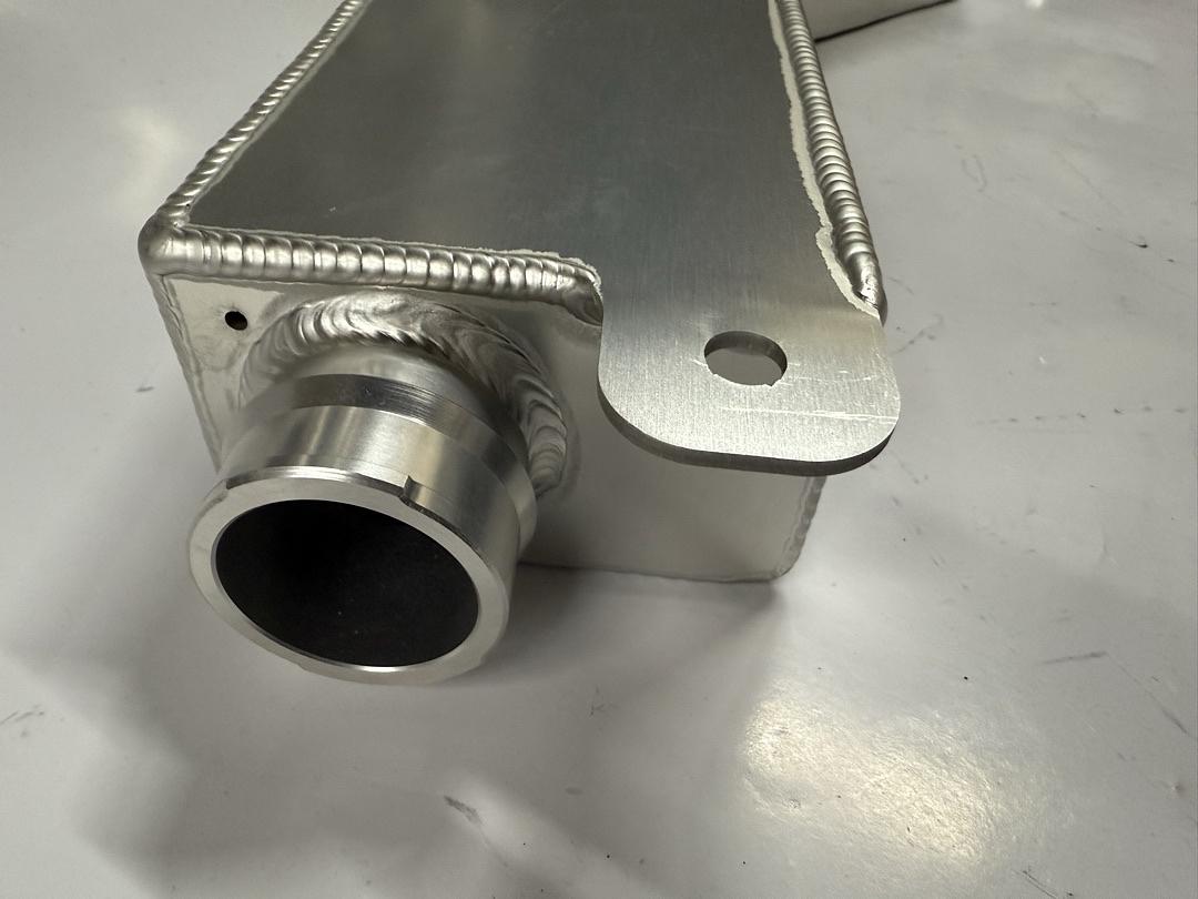 ALUMINUM COOLANT EXPANSION OVERFLOW TANK [COMPATIBLE WITH 86-93 FORD MUSTANG]