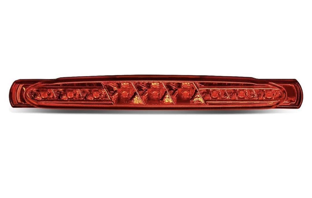 1997 TO 2004 CHEVY CORVETTE C5 REAR LED 3RD THIRD TAIL BRAKE LIGHT CHROME HOUSING LAMP 98 99 00 01 02 03