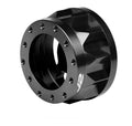 ALUMINUM BLACK GEAR STYLE 6-BOLT STEERING WHEEL HUB ADAPTER FOR 90-93 INTEGRA