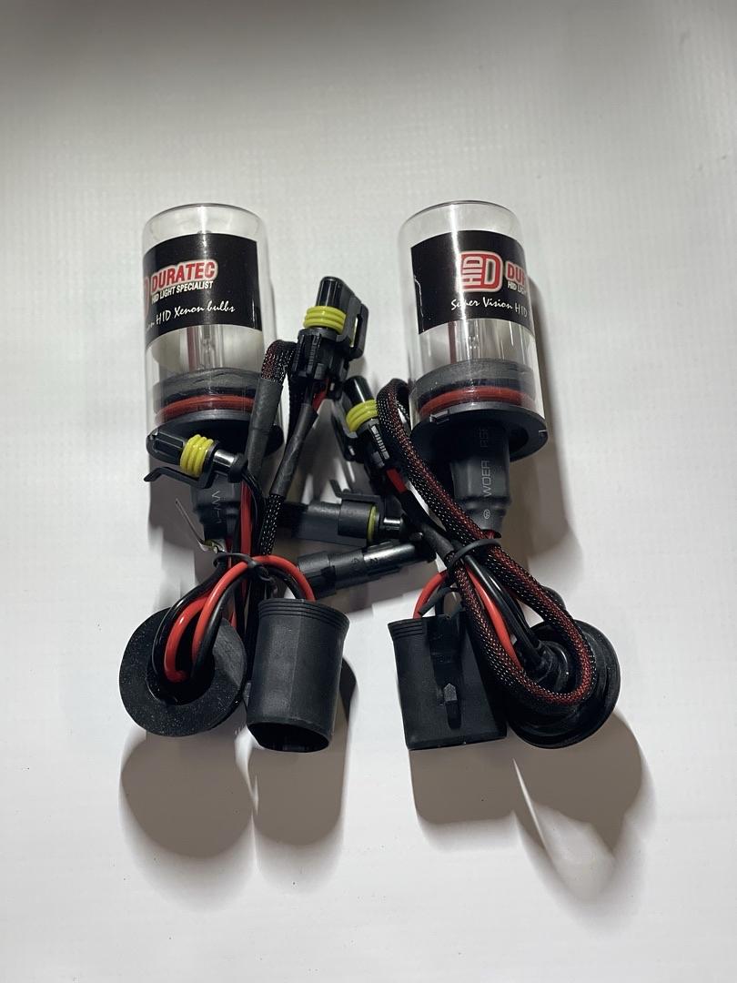 9007-1 10000K AC PAIR OF HID BULB (BULBS ONLY NO BALLAST)