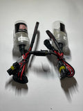 880 10000K AC PAIR OF HID BULBS (BULBS ONLY NO BALLAST)