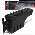 ZTL-Y-0200 17-20 FORD F250 F350 SUPER DUTY WHEEL WELL LOCKABLE TRUCK BED STORAGE TOOL BOX - LEFT/ DRIVER SIDE