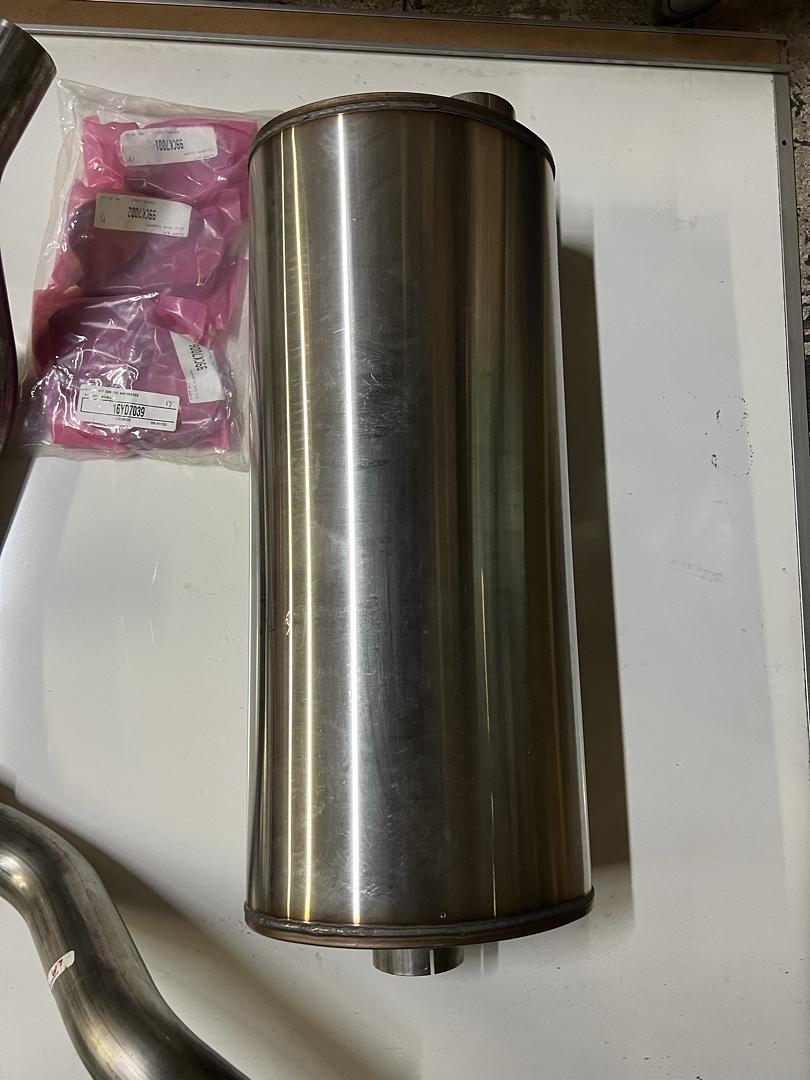 84460756 | Genuine GM Exhaust Muffler Kit 2023 escalade cadillac 6.2L fits all GM 2019-2024 with 6.2L engines. Not shippable
