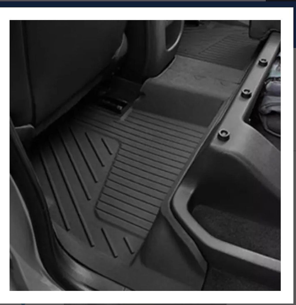 84708357 | + 84708335 Genuine GM 2018-2023 GMC Canyon black Floor Liners All-Weather front and rear
