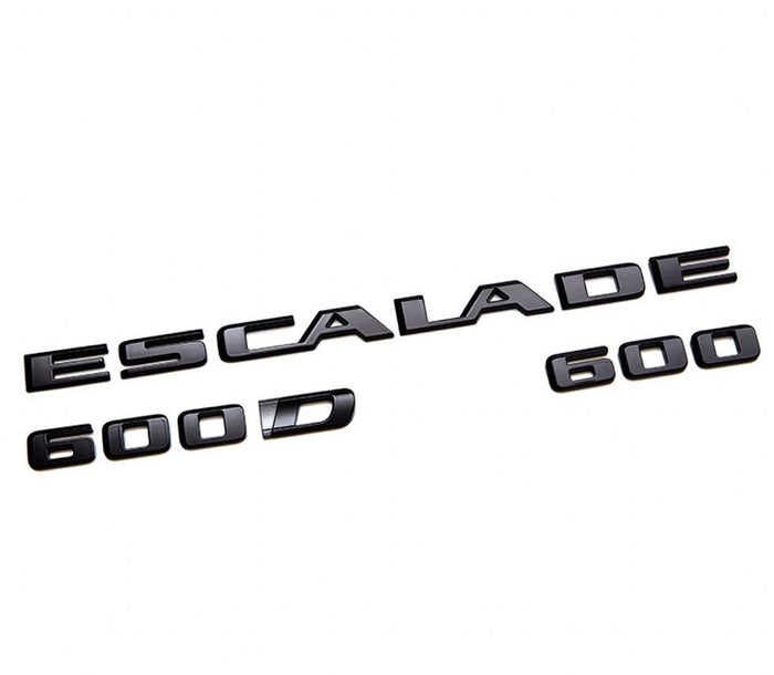 86543262 | 2021-2024 Cadillac Escalade Black Emblems Escalade 600 600D OEM GM New