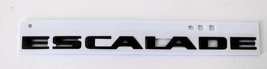2021-2024 Cadillac Escalade Black Emblems Escalade 600 600D OEM GM New