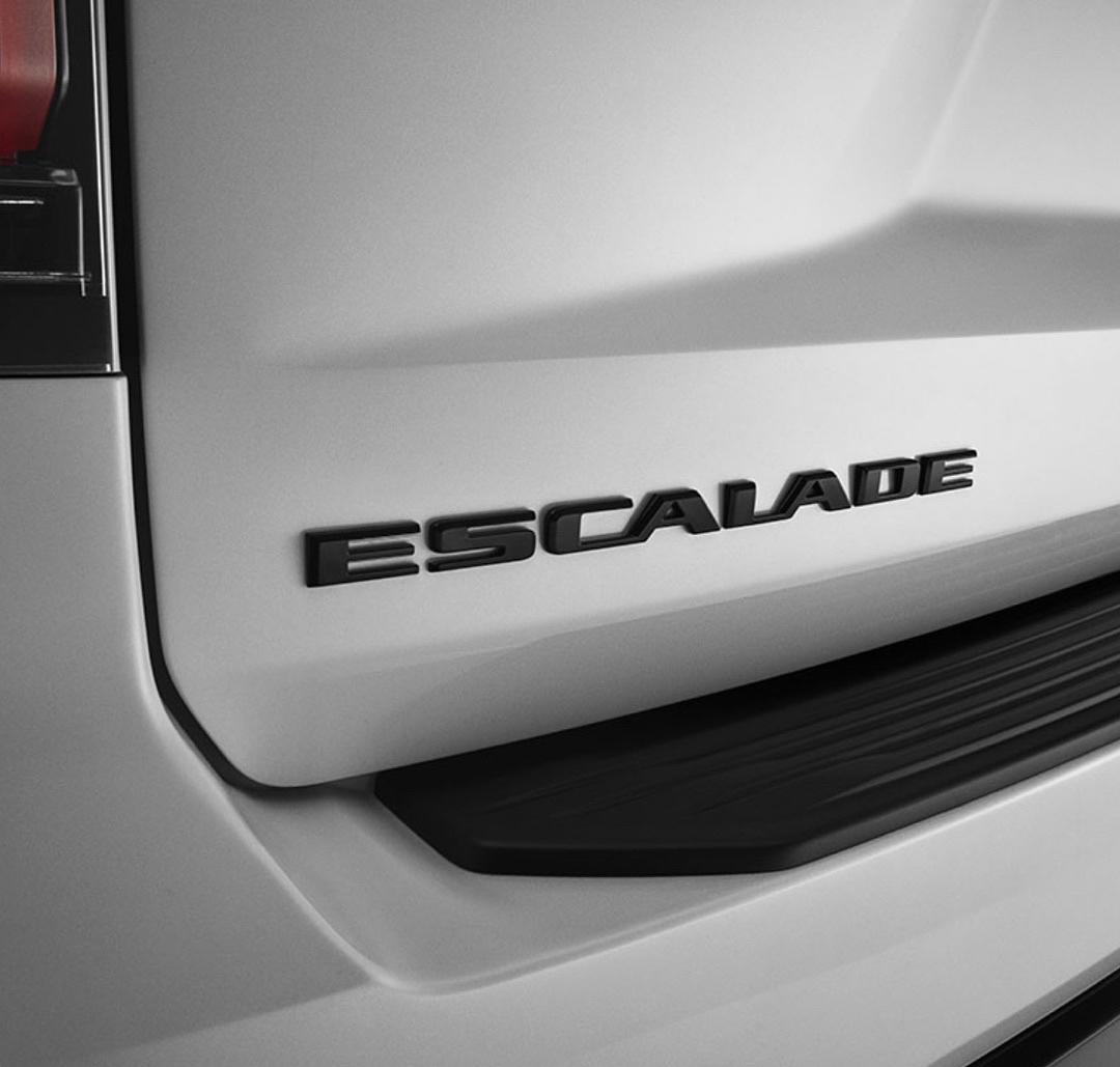 2021-2024 Cadillac Escalade Black Emblems Escalade 600 600D OEM GM New