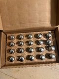 23-24 Cadillac Escalade Chevy Silverado Blazer Tahoe Suburban Yukon Gmc Sierra Wheel Lug Nuts Bright Finish