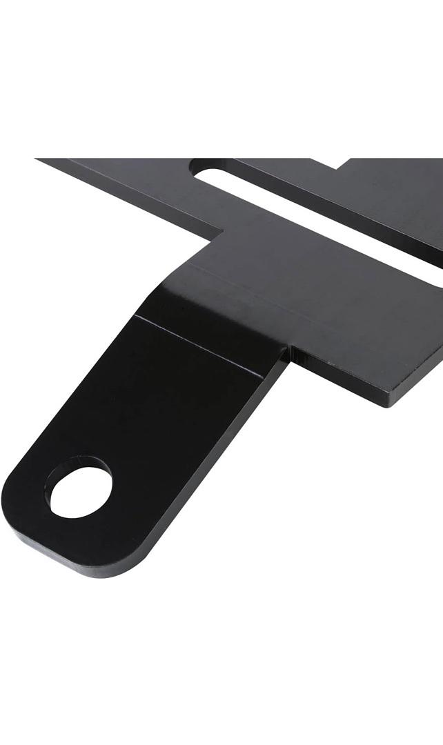 90-97 MIATA, BLACK PAIR OF LOW MOUNT RACING BUCKET SEAT MOUNT BRACKETS