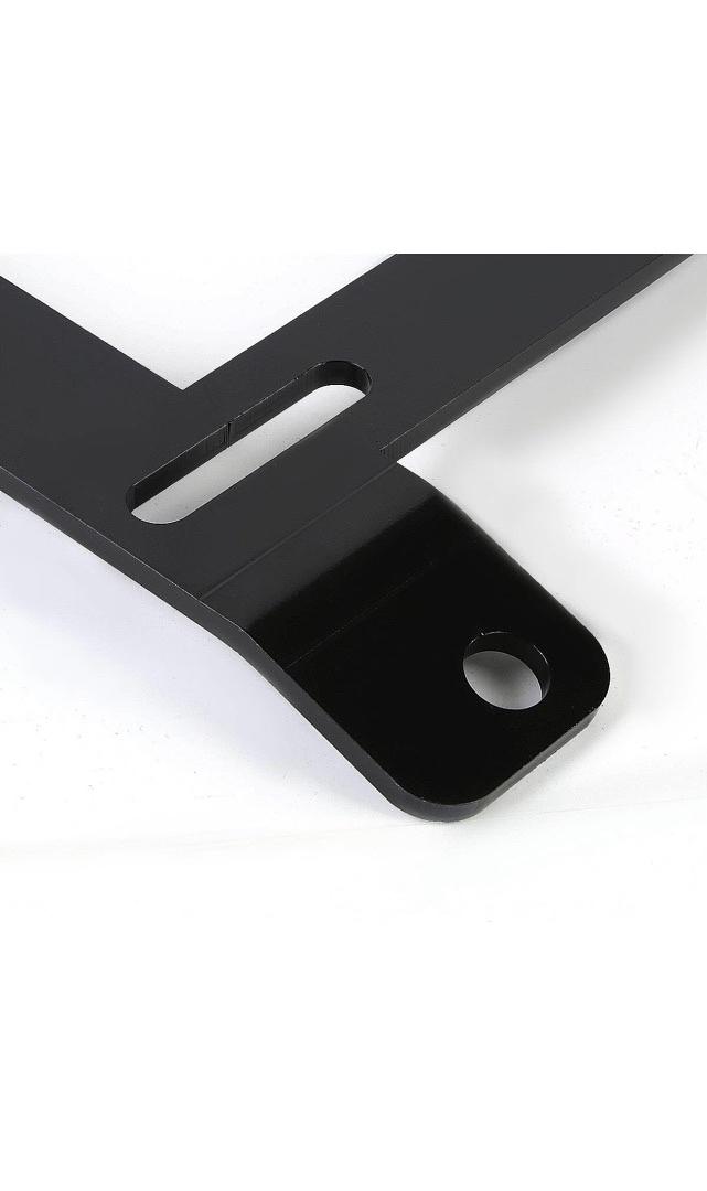 90-97 MIATA, BLACK PAIR OF LOW MOUNT RACING BUCKET SEAT MOUNT BRACKETS
