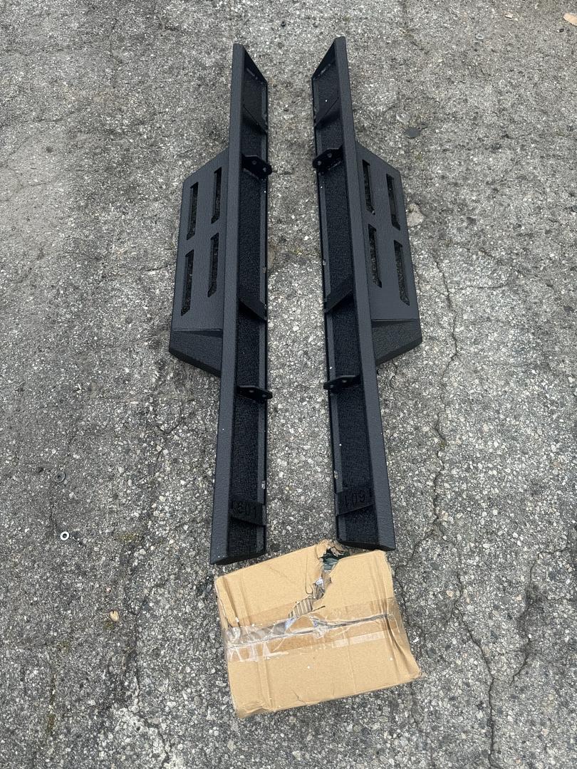 18-24 Jeep wrangler JL step 2 DOOR MAGNUS OFF ROAD RUNNING BOARD POWDER COAT