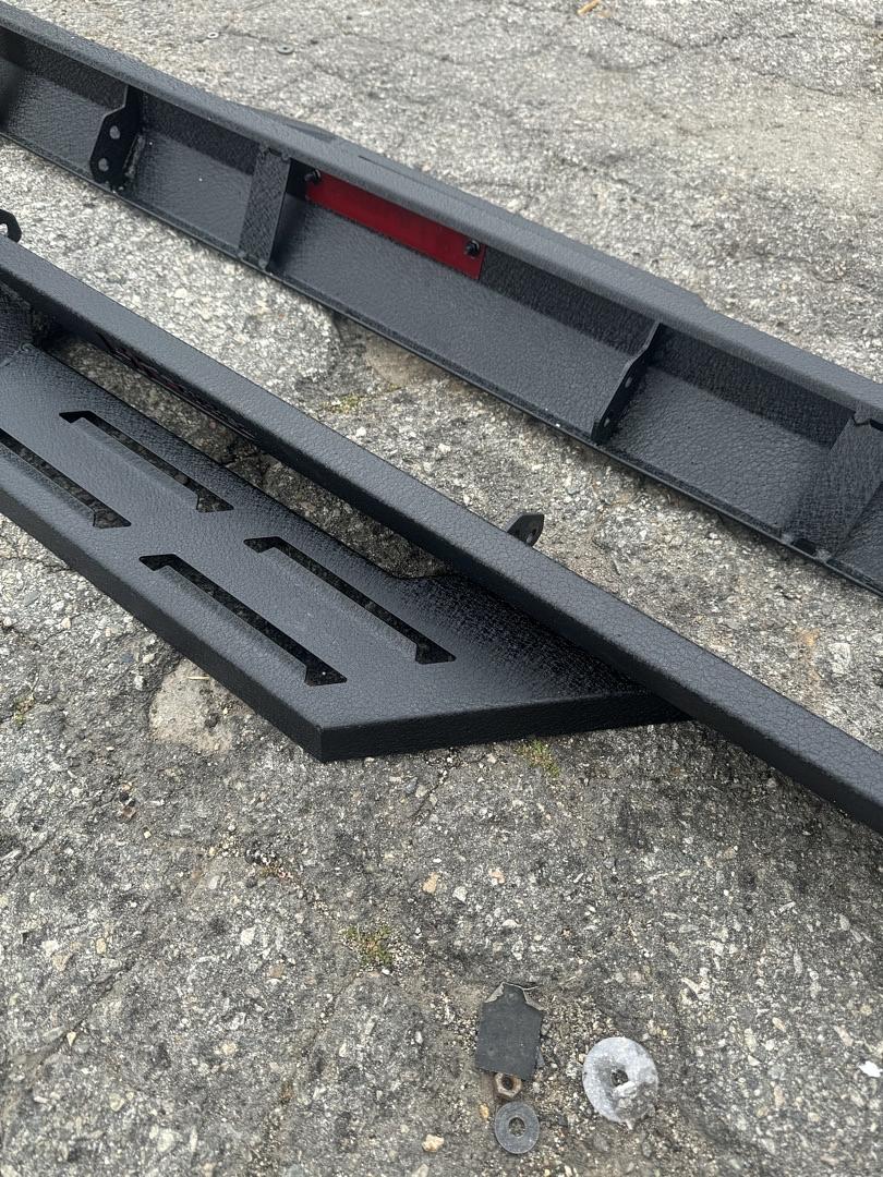 18-24 Jeep wrangler JL step 2 DOOR MAGNUS OFF ROAD RUNNING BOARD POWDER COAT