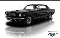 Ford Mustang Poster - Black