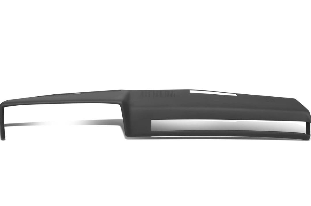 81-91 CHEVY GMC C/K/R/V PICKUP SUBURBAN MOLDED DASH CAP COVER BEZEL OVERLAY - BLACK