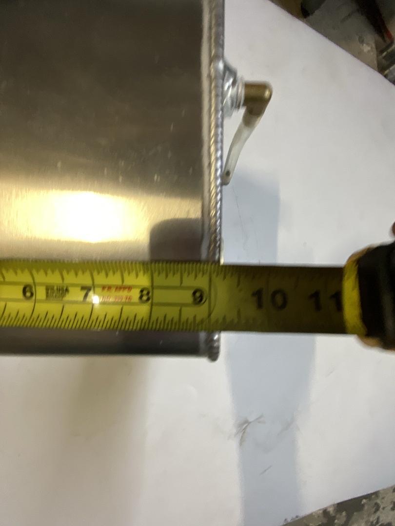 78-88 MONTE CARLOS EXPANSION OVERFLOW COOLANT TANK ALUMUINM