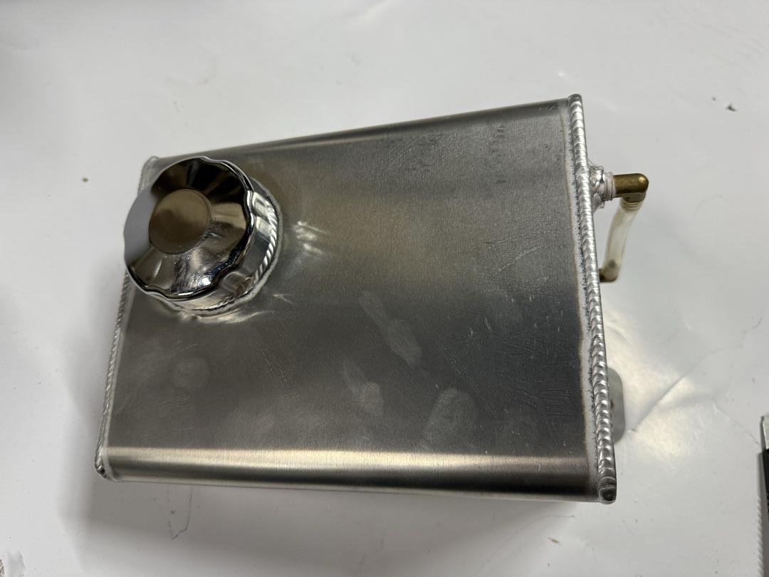 78-88 MONTE CARLOS EXPANSION OVERFLOW COOLANT TANK ALUMUINM