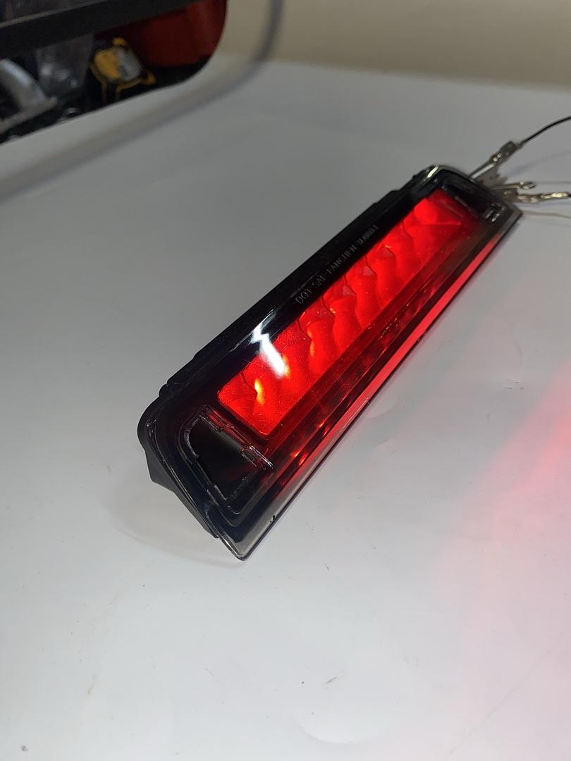 06-14 HONDA RIDGELINE BLACK HOUSING LED THIRD TAIL BRAKE LIGHT