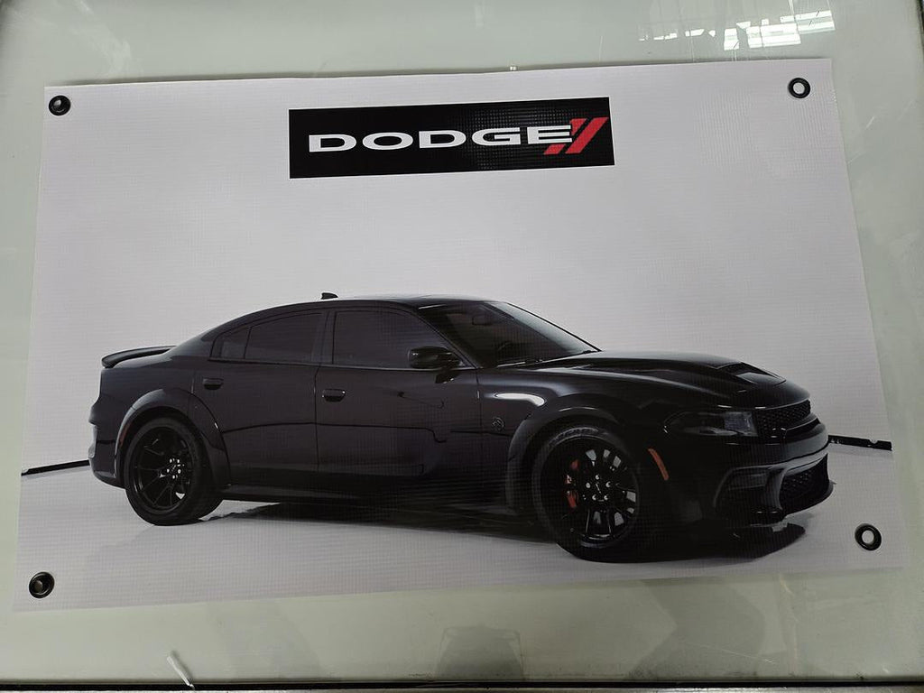 Dodge Hellcat Blk Poster
